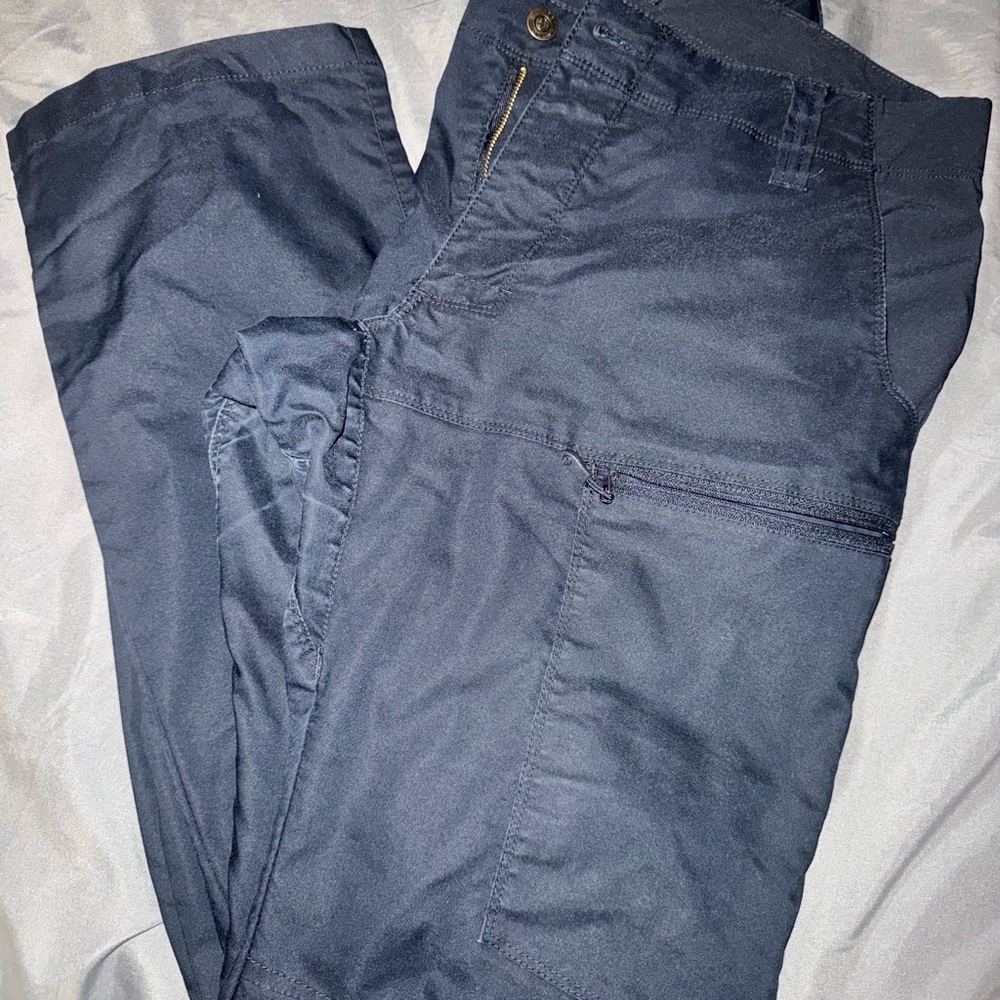Women's Dark Blue Cargo Pants